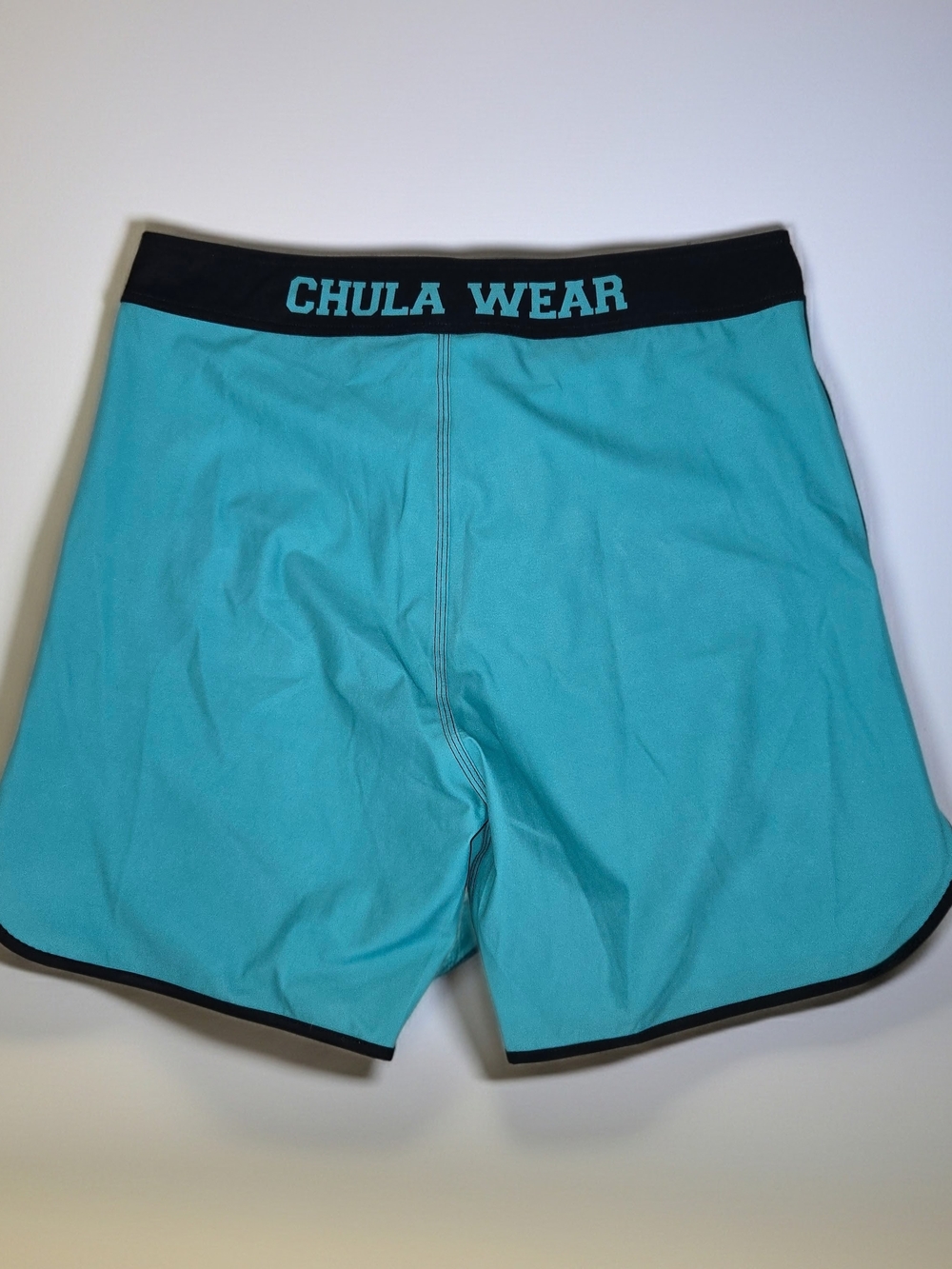 Chula Wear Aqua Blue Athletic Swim Shorts - Men 32 Waist - Picture 2 of 7